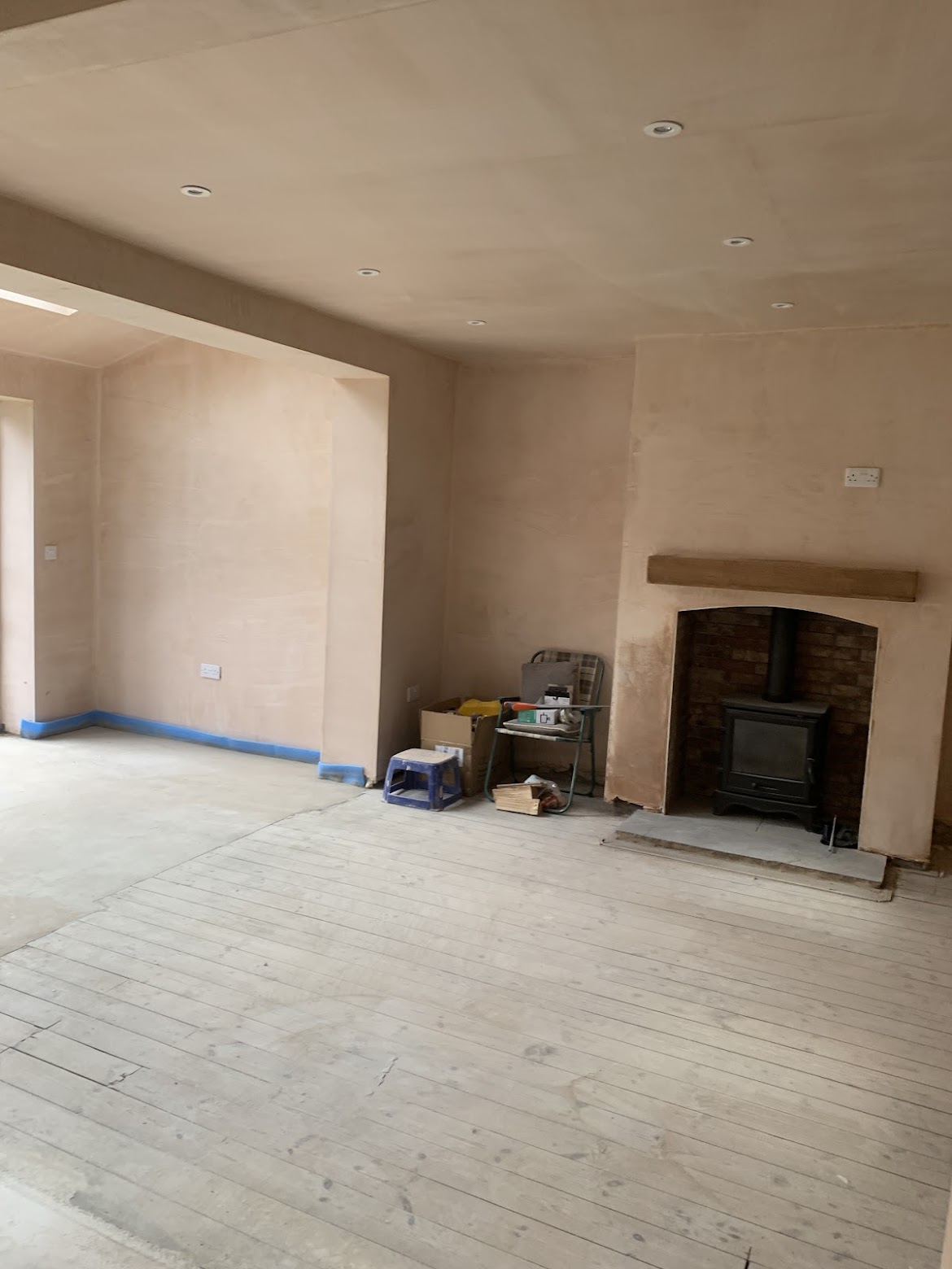 PCS Plastering recent work photo